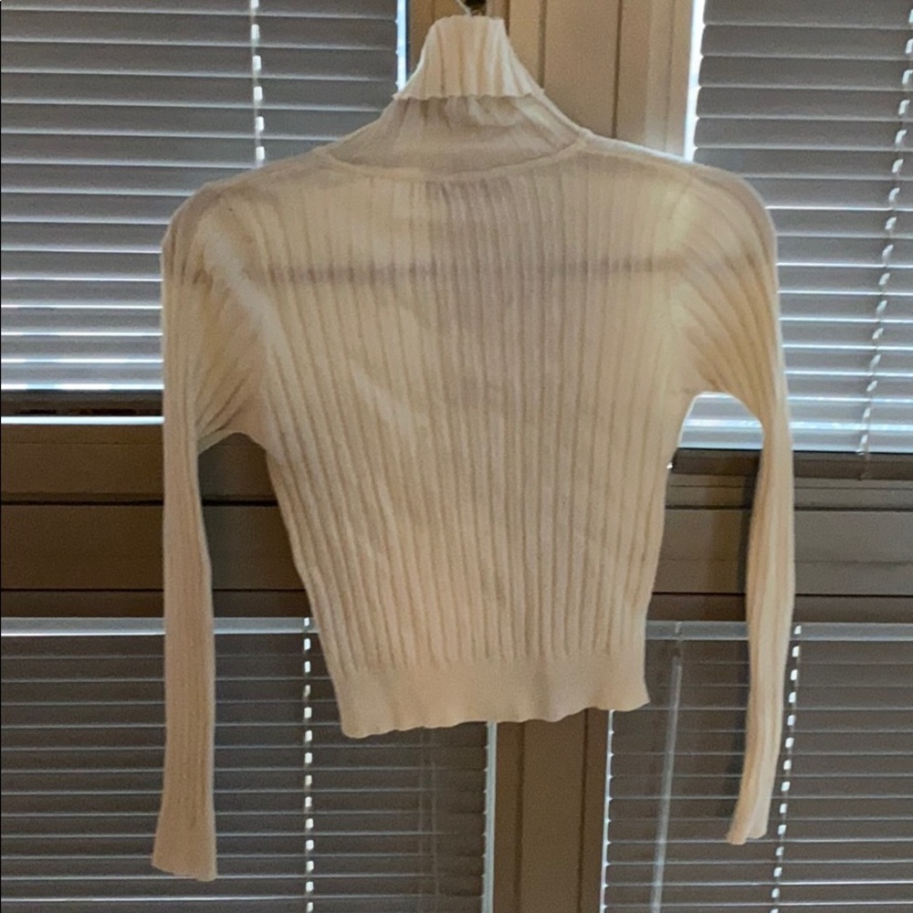Zara Cropped Turtleneck S